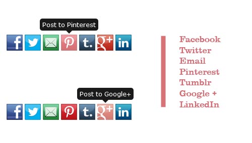Simple Social Bookmarking Widget with Tooltips for Blogger post image