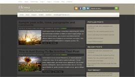 Elessa Blogger Template